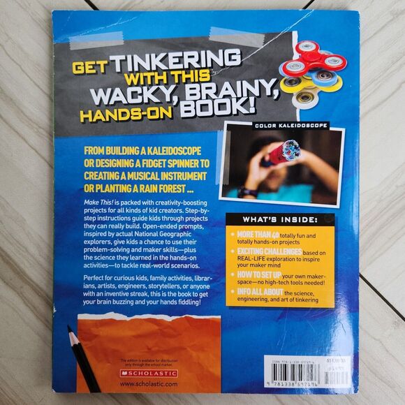 Make This! Building Thinking, and Tinkering Projects for the Amazing Maker in U - Picture 2 of 6